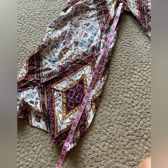 Boho Gypsy crop top and pants matching set - Picture 15 of 16